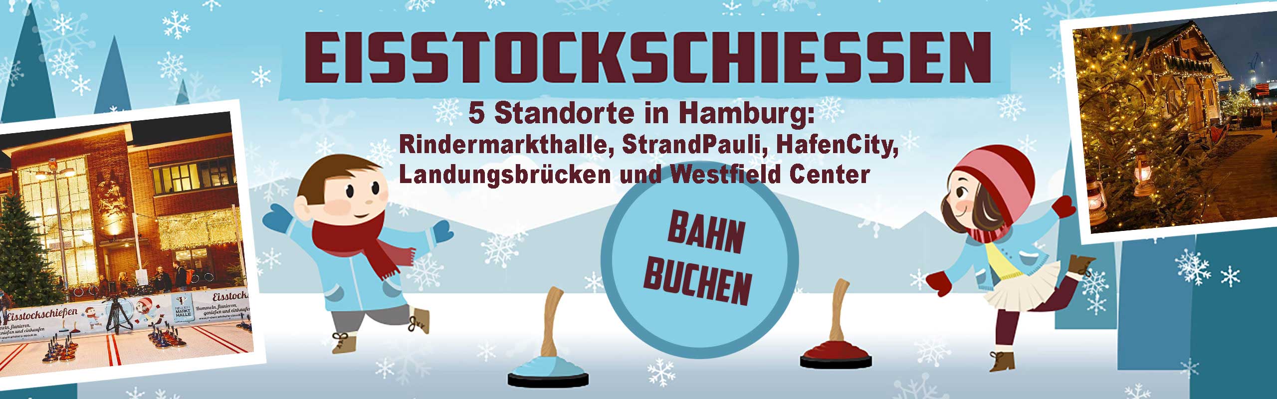 Eisstockschießen Hamburg – jetzt Bahn buchen